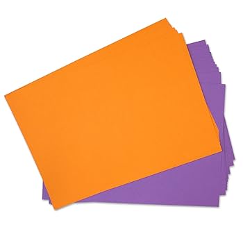 Amazon | マルアイ 色画用紙 8ツ切 むらさき 10枚×10パック N872